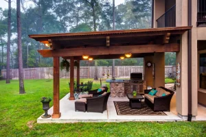 How to create an outdoor entertaining area