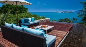 Luxury villa rental features